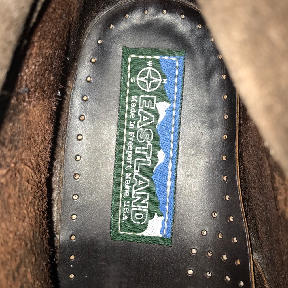 Vintage Eastland Moc Toe brown leather chukka boot - Picture 4 of 7